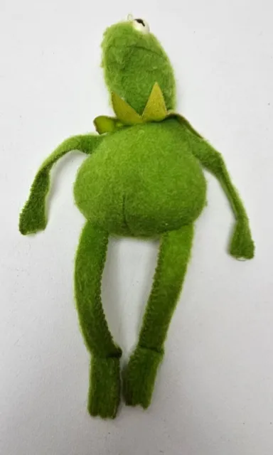 Vintage 1979 Sad Kermit the Frog Muppet Bean Bag Plush Fisher-Price Toy MPN 864 2