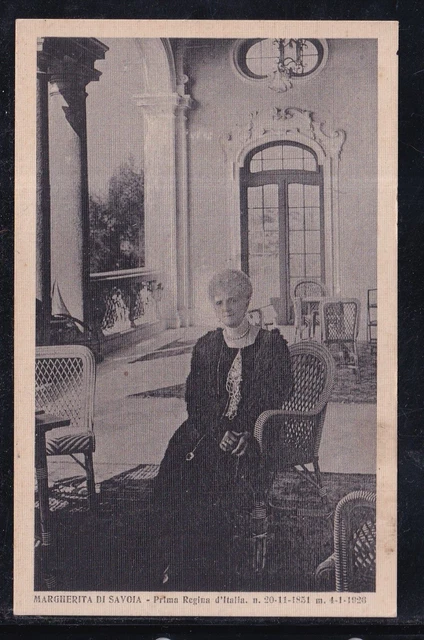 Cartolina Margherita di Savoia Prima Regina D'Italia KCF46
