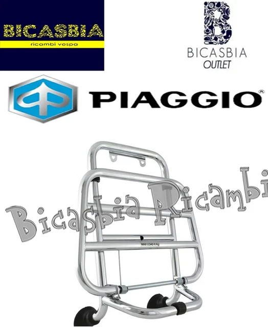 1B001482 - Stock - Originale Piaggio Porapacchi Anteriore Vespa 125 250 300 Gts