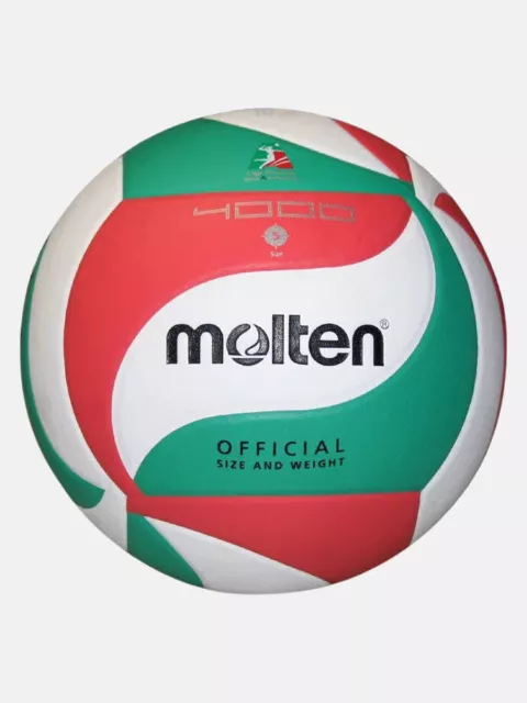 (08)  Pallone Volley Molten Modello V5M4000  Fivb Official Size Weight