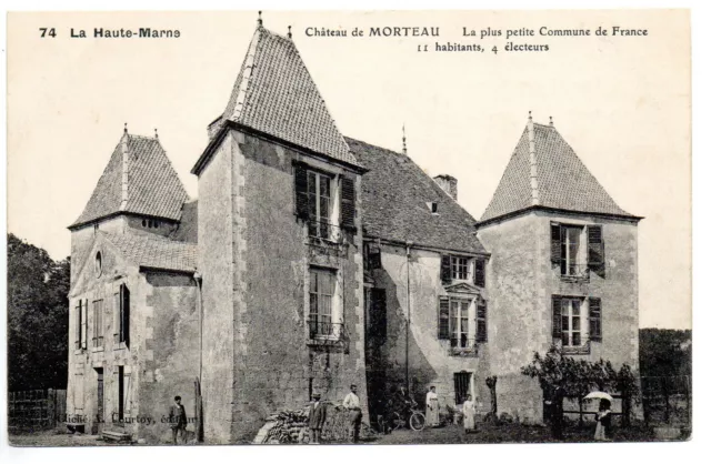 MORTEAU Haute Marne CPA 52 le chateau -