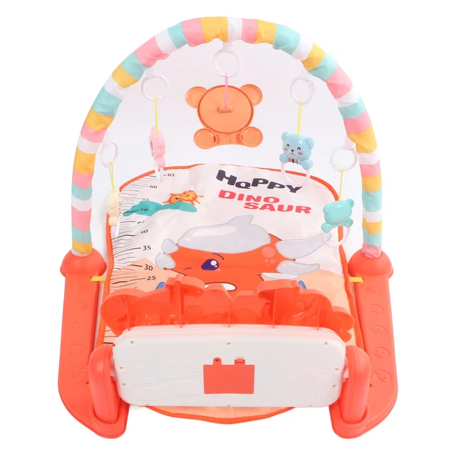 (ORANGE)BABY GYM PLAY Mats Sensory Development Early Education Bear