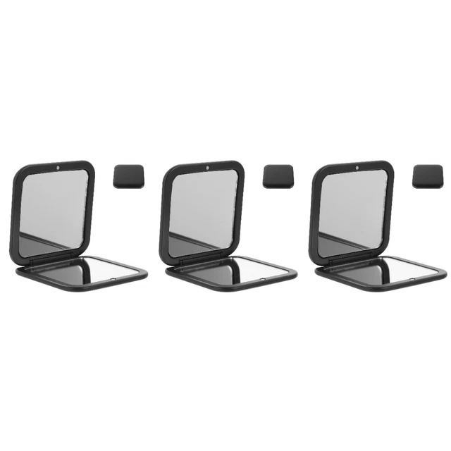 3 Count Handtaschenspiegel Klappbarer Schminkspiegel Mini-Magnatiles Faltbar