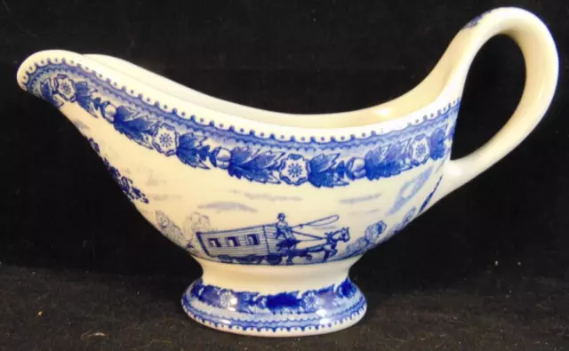 Vintage B&O Baltimore & Ohio Railroad  Shenango China Gravy Boat 150th Anniv