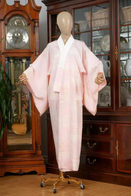 Dear Vanilla Japanese Juban Undergown Women's Kimono Genuine Vintage Mint