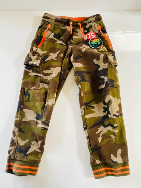 Ralph Lauren Polo Boys Camo Fleece Jogger Pants- Size 6