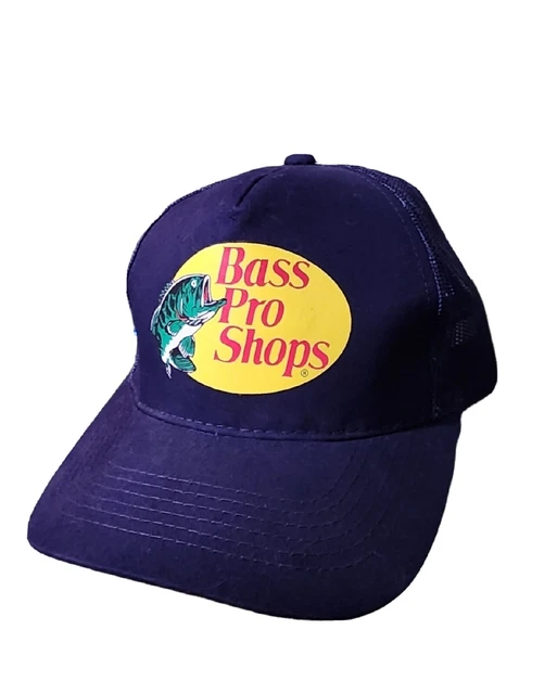 Bass Pro Shops Hat Outdoor Fishing Baseball Trucker Mesh Cap Adjustable SnapBack