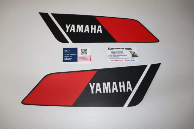 400 Dtmx    Yamaha  Annee 1978  Sickers Reservoir  /Decal Set For Fuel Tank