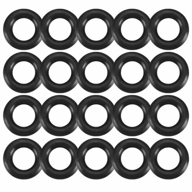 20pcs Black Nitrile Butadiene Rubber NBR O-Ring 4.8mm Inner Dia 1.9mm Width ✦KD