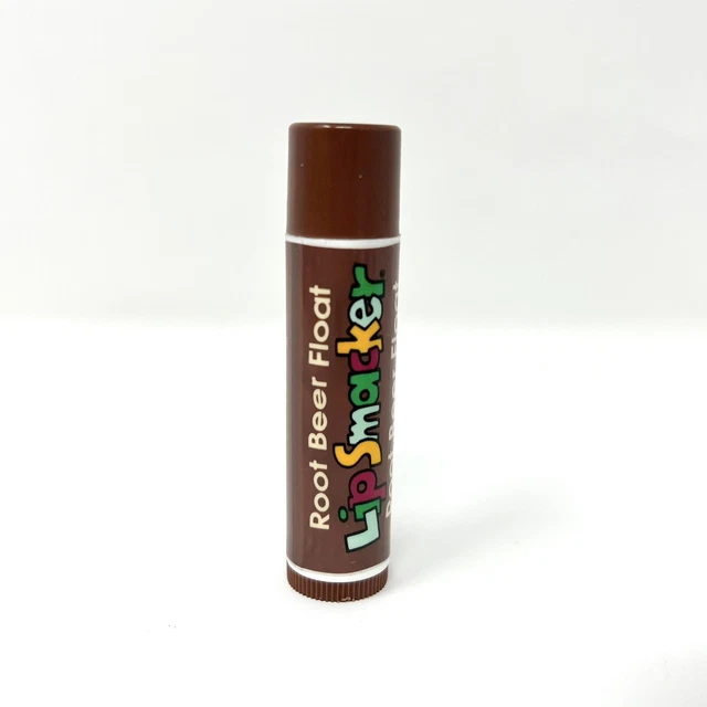 Early 90s Very RARE & HTF BONNE BELL Root Beer Float lip smacker Used Condition