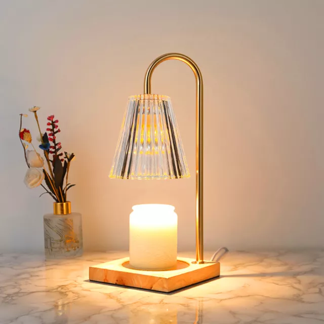 Aromatherapy Melting Wax Lamp Dimmable Night Light Table Candle Warmer Lamp