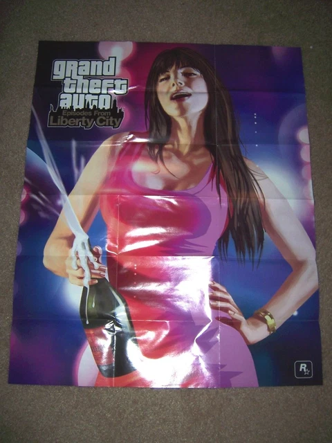 Grand Theft Auto: San Andreas Official Poster – Version 2, Brand New