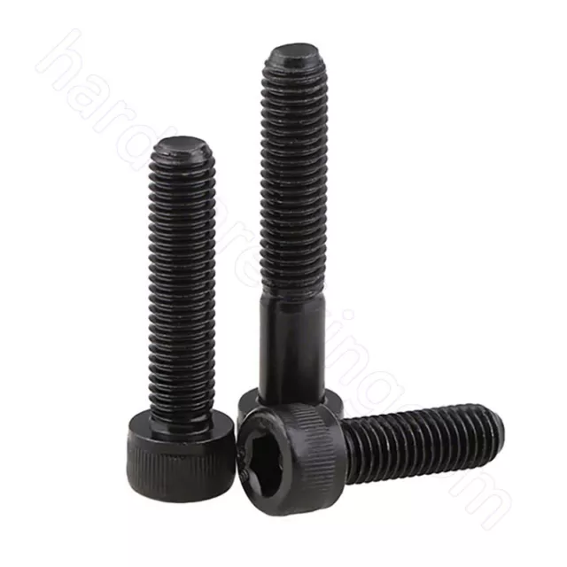 M10 Zylinderschrauben Innensechskant Grad 12.9 Allen Bolts Hex Drive Screws Blac