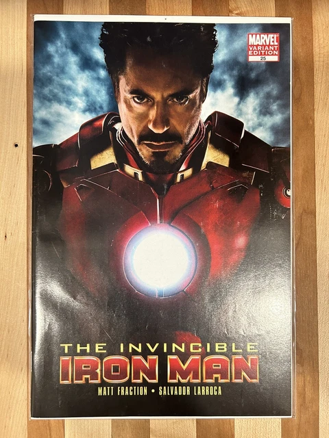 Invincible Iron Man #25 Movie Photo Variant 1:10 Marvel