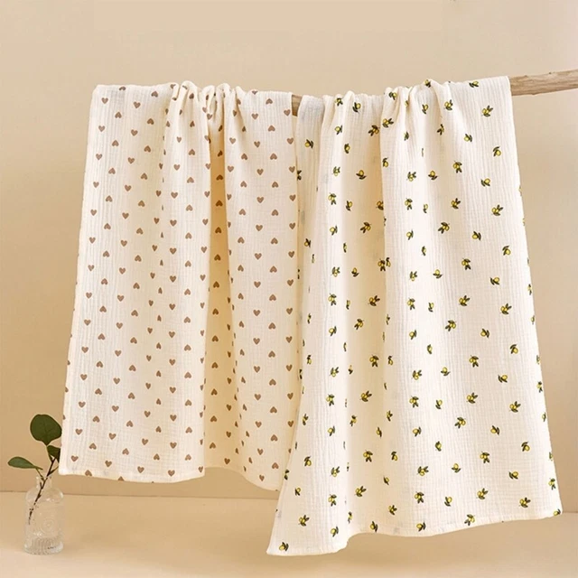 Baby Stroller Blanket Muslin Towel Gender Neutral Pushchair Cover Nursing Cover