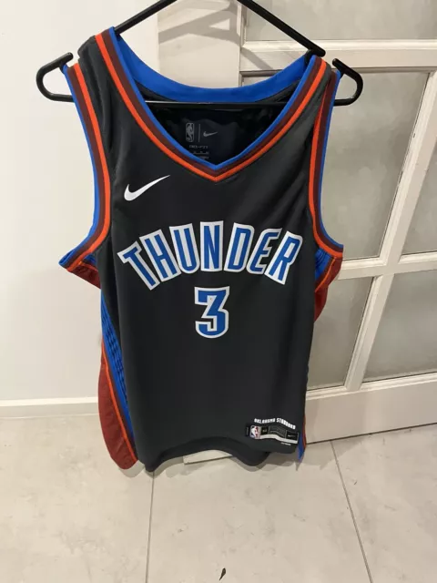 Josh Giddey #3 OKC Thunder  Nike Swingman City Ed Jersey Men XL (52)