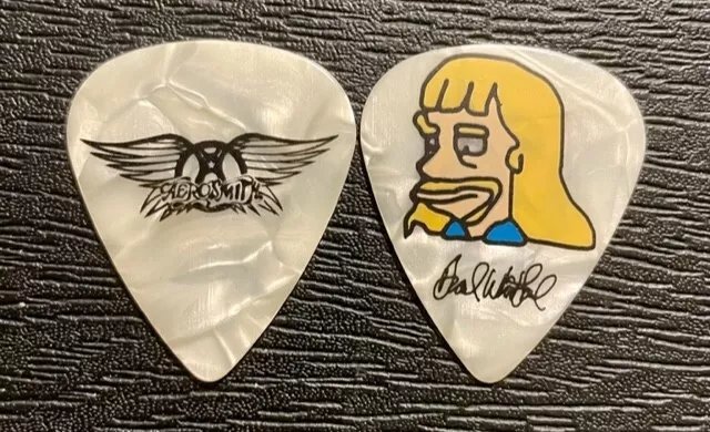 Aerosmith  / Brad Whitford / Simpsons  / Tour Guitar Pick