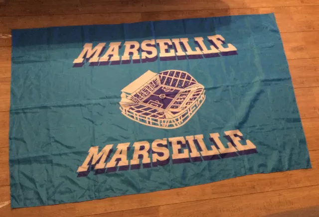 GRAND DRAPEAU OM Marseille Echarpe Fanion Maillot Ultras CU 84 Supporters  EUR 12,90 - PicClick FR