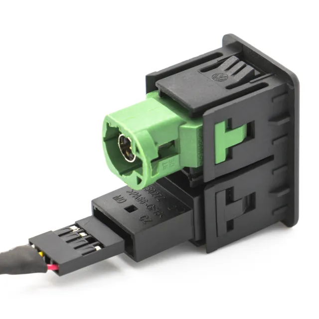 USB AUX connecteur intégré kit câble auto radio pour RCD 300 310 RNS 315 NAV231 268MF 3