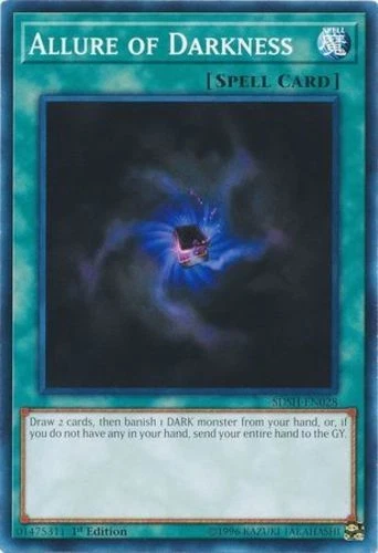 Hero Deal, English - 1 x YGO Allure of Darkness - SDSH-EN028 - Common - 1st Edit