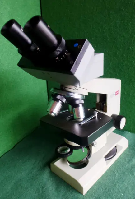 LOMO MICROSCOPE C11 + Kyowa bino & x10 W'field oculars +4 Kwoya objectives (671)