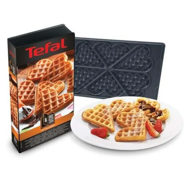 Plaque gaufre coeur Tefal Snack Collection / Snack Time Colormania