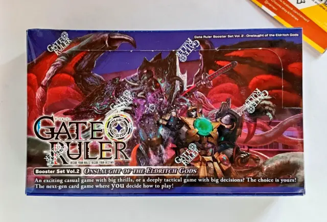 Gate Ruler  Booster Box Vol.2 Onslaught of the Eldritch Gods Sealed 2021 English