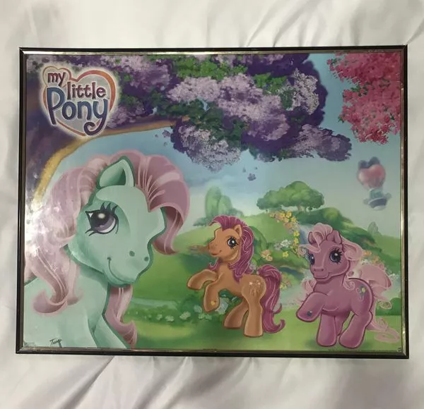 My Little Pony Framed TV Show Picture Kids Girls Poster Print in Frame 16 x 20
