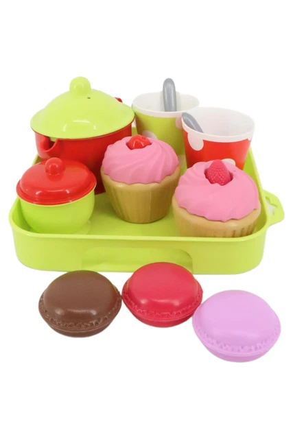 Juego de vajilla para niños ECOIFFIER servicio de café de plástico