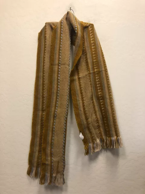 MADEWELL Women's Multicolor Chunky Weave Fringe Scarf ONE SIZE AE609 ($65) 2