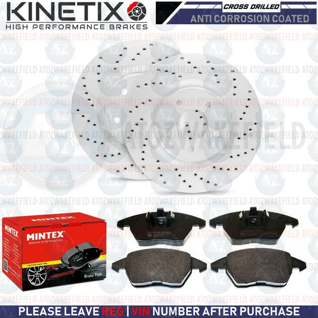 Disques De Frein Avant & Arrière MTEC Pour Nissan Patrol 2.8TD / 3.0 Di - Perforés Rainurés - Neuf Sous Emballage