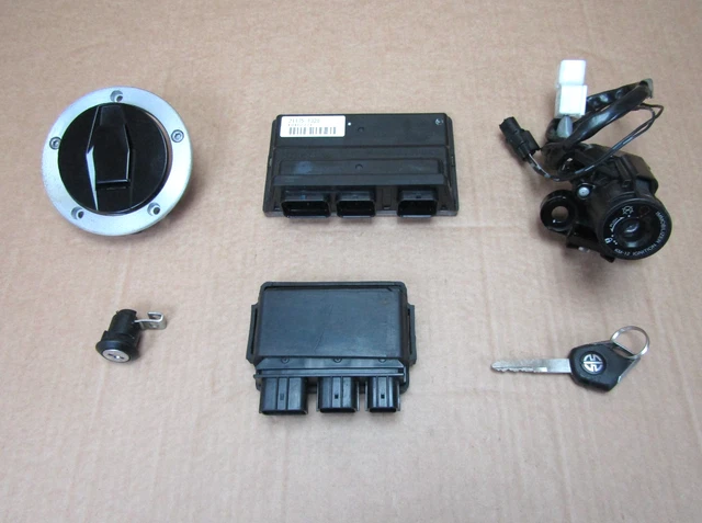 KAWASAKI NINJA H2 SX 2018 9,662 miles ECU ignition lockset (15378
