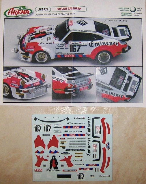 Porsche 911 Carrera RS Tour De France 1974 - Modèle Réduit 1/43 Jacques Almeras