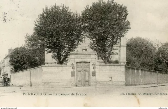 S6700 cpa 24 Périgueux - La Banque de France