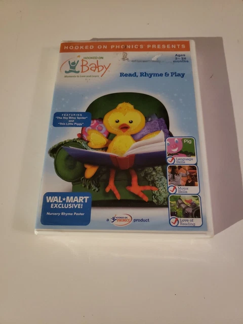 Hooked On Baby Read Rhyme & Play DVD Hooked On Phonics Ages