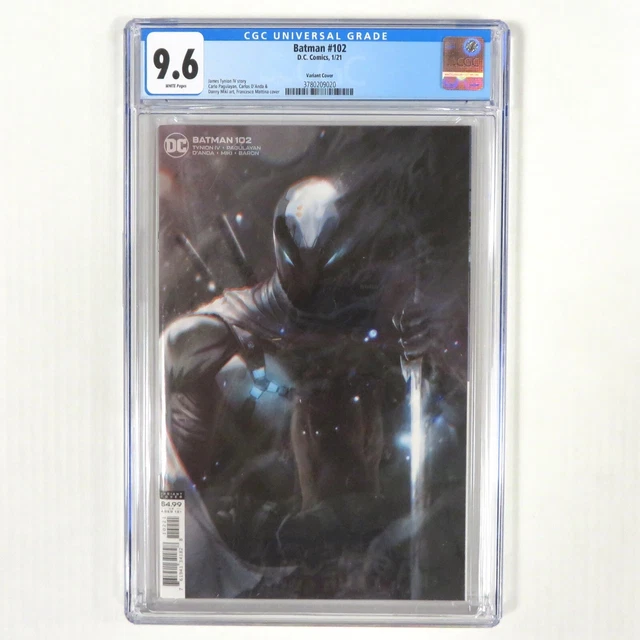 BATMAN #102 MATTINA VARIANT 1ST APP GHOST MAKER CGC Graded 9.6 DC Comics 2021