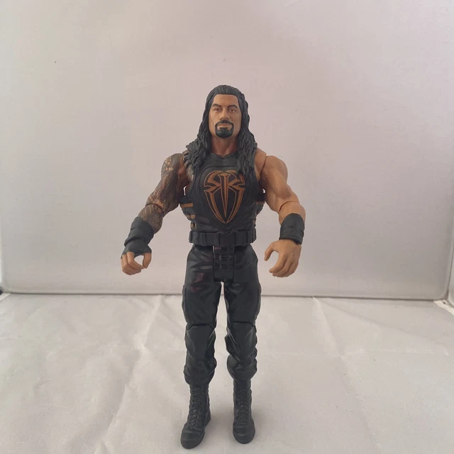 WWE ROMAN REIGNS Mattel Basic Series 77 Wrestling Action Figure £7.00 ...
