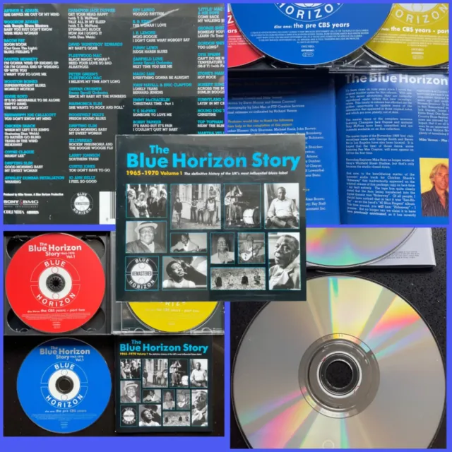 The Blue Horizon Story Vol 1: 1965-1970 by Various Artists 3xCD (2006) PRE-OWNED