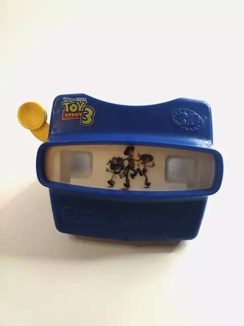 View Master 3D Disney Pixar Cars with one Reel ViewMaster Fisher-Price 1998