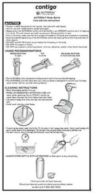 Stainless Steel Travel Mug, Contigo 16 Oz. Autoseal West Loop Vacuum-Insulated 7