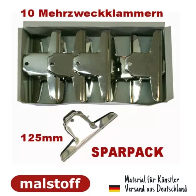 Mehrzweckklammern 10 Stück 125mm SPARPACK bei Malstoff