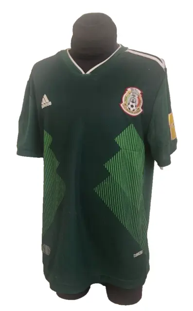 Adidas Mexico FIFA World Cup Russia 2018 Soccer Jersey Home Authentic Size 30 M