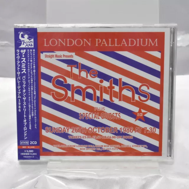 SMITHS-Panic On The Streets Of London- Live At The Palladium 1986-Japan CD Obi