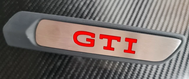 Fits VW GOLF SEAT LEVER INSERT ( GTI ) FITS MK8 COLOUR OPTIONS