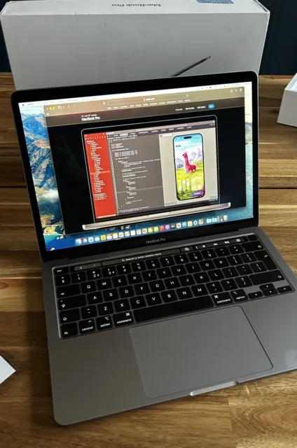 Apple 13" MacBook Pro con Touch Bar (2020) - grigio siderale - prezzo disponibile: £989