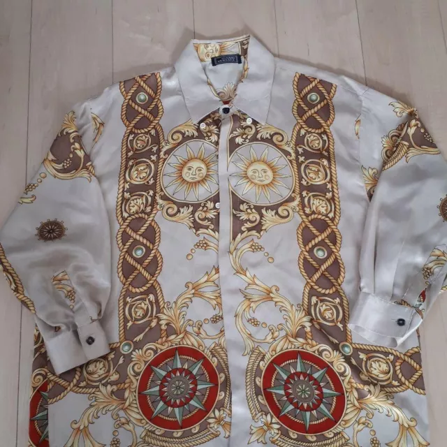 gianni versace Men Sun Baroque Shirt