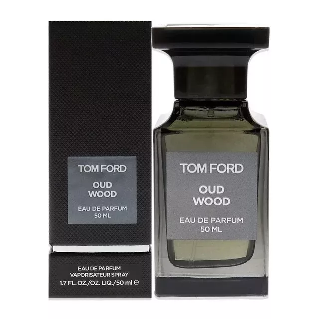 For Oud Wood by T F Eau De Parfum Spray 1.7 oz / 50 ml Fragrances For Unisex