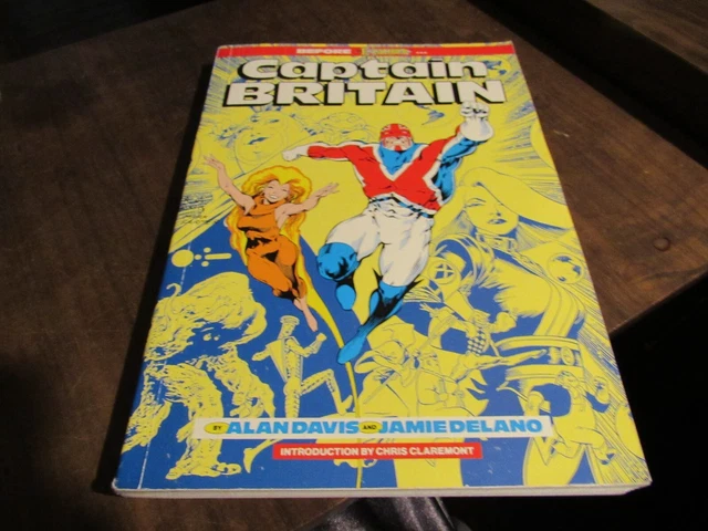 Captain Britain Before Excalibur Marvel Graphic Novel TPB Comic Book