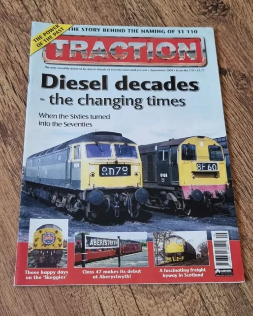 Traction Magazine September 2009 issue 179 British Rail Class 60 Diesel