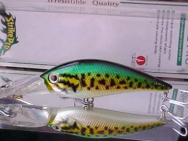 Strike Pro Medium Depth Classic Shad EG-20#351 BABY BASS for Big fish MSRP$9.99 Strike Pro Medium Depth Classic Shad EG-20#351 BABY BASS for Big fish MSRP$9.99